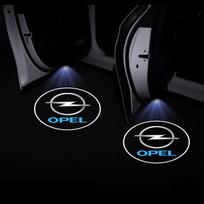 Automobilio durų pasitikimo šviesa Automobilio logotipo projektorius LED automatinis ženklelio plėvelė Opel Astra j g h Insignia Corsa Zafira b Mokka Vivaro Meriva Ld1