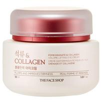 The Face Shop Pomegranate N Collagen Volume & Firming Eye Cream, 50ml, 1 pcs gray