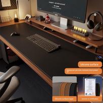 Zoned Heating Mouse Pad, Heated Desk Mat, Office Desktop Winter Super Large Hand Warmer Pad, Work Station Electric Heating Pad 90X40 juoda