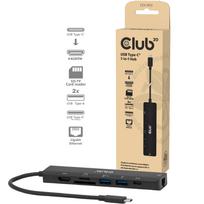CLUB 3D Club3D USB-C 7-in-1 Hub  HDMI/2xUSB/USB-C/LAN 4K60Hz PD100W retail