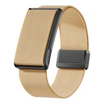 Amazfit Helio nailono dirželis su magnetiniu užsegimu ir rėmeliu Compatible with Amazfit Helio Strap chaki
