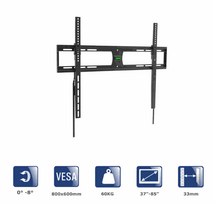 AK-MB-09 TV Mount Bracket, 60kg VESA 800x600mm, 37-85"