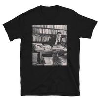 Yukio Mishima With His Cat T Shirt L gray