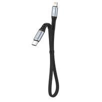 Dudao L10P Lightning - USB-C PD 20W cable 0.23m - black - OUTLET