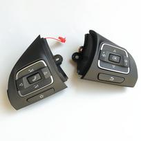 Steering wheel Multifunction Button For VW Jetta MK6 VW Golf MK6 EOS Golf Plus Tiguan Touran Amarok Caddy 5C0959537B 5C0959538B a pair black