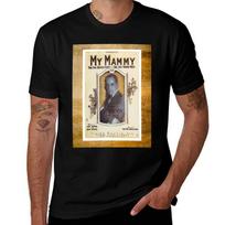 My Mammy Al Jolson Vintage Piano Sheet Music Tshirt Sports Basic Short Sleeve Tshirt XL beige