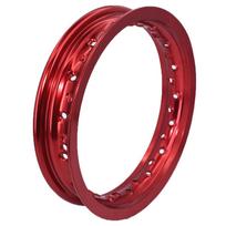 Pit bike Ratlankiai Stebulės Žiedas 1.85x12 colio aliumininis motokrosui 32 skylės Ratlankiai pit bike CRF Kayo BSE Apollo atsarginės dalys 1.85-12 32H Red brown