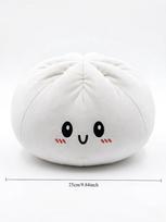 25Cm Jumbo Dumpling Squeeze Toy Giant Maltose Squishy Stress Ball Soft Decompression Sensory Fidget Hand Toy Adult Anxiety Vent white