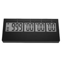 Timer Digital Big Countdown Days Clocks 999 Days Count Down Clock Timer Abs Material 2 Colors For Graduation Lab Kitchen juoda