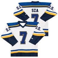 SZA Marškinėlis SOS Blind Naujo Albumo Prekės Šiaurės Amerikos Turo Unisex Ilgomis Rankovėmis Džemperis Marškinėliai 3XL blue