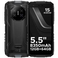 DOOGEE Fire 3 Atsparus telefonas 5,5  HD+ ekranas 12GB+64GB 8350mAh baterija 13MP kamera Widevine L1 NFC IP68 Android 15 Mobilusis telefonas