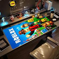 Roblox Gaming Mouse Pad Office Mouse Mats Desktop Mouse Pad Non-Slip Rubber Base Office and Gaming Desk Decoration 40cmx90cm