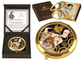 Gustav Klimt Pocket Mirror Waiting Cosmetic Art
