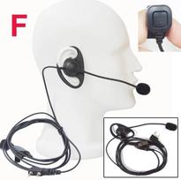 New 2 Pin Headset Mic Walkie Talkie Headphones For Baofeng UV-5R 888S Accessories KSUN X-30 Retevis UV-82 PUXING TYT