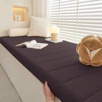 Custom Waterproof Teddy Long Bench Cushion Bay Window Pads Long Mattress Chair Seat Pad Decorative Pads Swings Pads