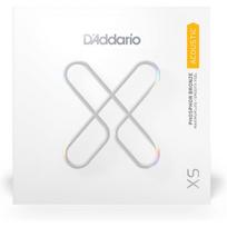 D'Addario XS Fosforo Bronzos Akustinės Gitaros Padengtos Pavienės Stygos .024 Kalibro, XSPB024 5 vnt. pakuotė white