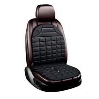 12V šildomos automobilio sėdynės pagalvėlės užvalkalas sėdynės šildytuvas šiltesnis žieminis automobilio pagalvėlė vairuotojas šildomas sėdynės pagalvėlė juoda