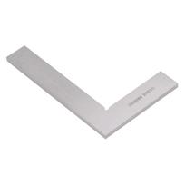 90 Degree Ruler Metal L Shape Square Right Angle Measuring Tool for Machinist Woodworking 150x100mm gray