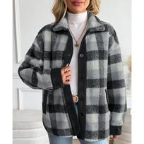 Women's Color Cotton Jacket XL gray