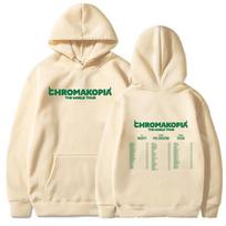 Hip Hop Harajuku Tyler The Creator Chromakopia Noid Madingas Džemperis Ruduo Žiema Vyriškas Šiltas Džemperis M beige