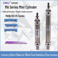 Airtac Stainless Steel Mini Pneumatic Cylinder MA16x25 to MA16x200-SCA 16*50