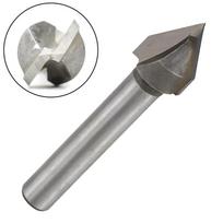 6x10mm 60 Degree V Shape Milling Cutter Chamfer End Mills Woodworking Router Bit Milling Router Bit Trimming Machine Cutter China Mainland