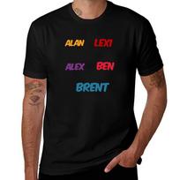 Ben Azelart TShirt Basic Short Sleeve TShirt for Unisex 4XL black