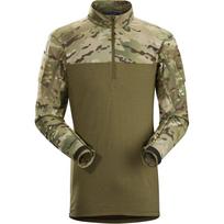 Arcteryx LT Multicam Camouflage Stand Collar Comfortable Long Sleeve Shirt Men shirts Green X000004676 M beige