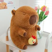 30cm Capybara Plush Simulation Capibara Anime Fluffty Toy Kawaii Plushie Cute Doll Stuffed Animals Soft Doll Plush Gift Kid Toys 30cm ugniai atsparios plytos