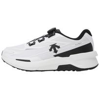 Descente Futect Boa Fashion Comfortable Low-Top Running Shoes Unisex sneakers Black White SQ123LCR17-WHT0 40.5 white