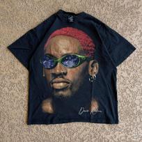 Vintage Dennis Rodman Graphic Black Unisex Tshirt Reprint S5XL KH14650 Unisex T-Shirt XL brown