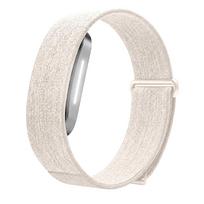 Soft Replacement Strap Braided Nylon Fitness Tracker Wristband for Hume Band 2.0 for Men Women smėlis