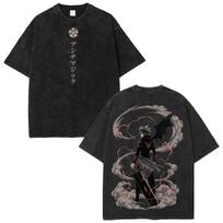 Juodoji dobilė Asta Juoda forma Demonų magija Anime marškinėliai XL gray