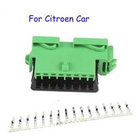 OBD Lizdas + Gnybtas + Įdėklas OBD OBD2 Moteriškas Jungiklis J1962f Lizdas OBD 2 16 PIN su Gnybtu Tinka Daugumai Automobilių For Citroen