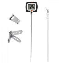 -50℃ to 300℃ Food Thermometer with Pot Clip 180° Rotating Digital Display High Accuracy Temperature Gauge with 25cm Long Probe 2 juoda
