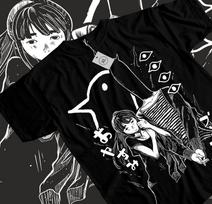 Oyasumi Goodnight Punpun T-Shirt,Aiko Tanaka,Anime Shirt,Manga Shirt All Size XL black