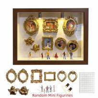 Romantic DIY Mini Museum Photo Frame Vintage Creative Memory Display Kit  Memory Display kava