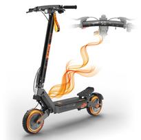 KuKirin G2 Ultra 2026 Elektrinis paspirtukas Off-Road Suaugusiems, Dvigubas variklis, 48V18Ah 55km Baterija 10 colių ratai LED priekiniai žibintai, Bluetooth jutiklinis ekranas, Sulankstomas