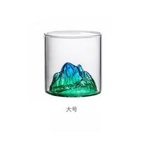 New Guanshan Whiskey Glass Set Transparent Crystal Cup Suitable for Drinking Whiskey Cognac Cocktail Ice Wine Glass YUZI 301-400ml white