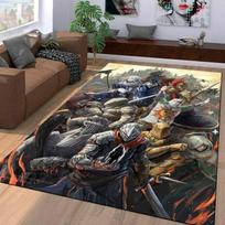 15 dydžių žaidimo DARK-SOULS rašto kilimas svetainei, vonios kambario kilimėlis, kūrybiškas lauko kilimėlis miegamajam, namų dekoras 40cm x 60cm gray