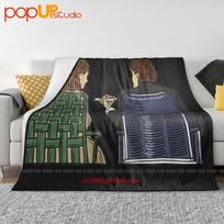 The Office Jim And Pam Roof Date Ultra-Soft Blanket Quilt Winter Sofa Cover Bed Covers 125x100cm gray