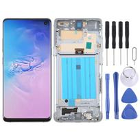 For Samsung Galaxy S10 5G SM-G977B TFT LCD Screen Digitizer Full Assembly with Frame (Not Support Fingerprint) For Galaxy S10 5G SM-G977B juoda