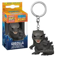 Godzilla vs Kong 2 Keychain Pendant Anime Figure Keyring orange
