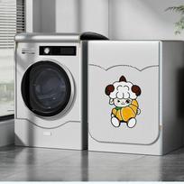 Thickening Washer/Dryer Cover, Sun Protection, Heat Insulation and Waterproof Washer and Covers Dryer for Bathroom Home Goods L black