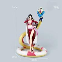 Dxf The Grandline Series Extra Boa Hancock Figure Anime One Piece Model Toy white