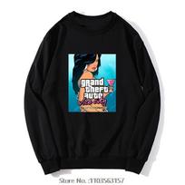 Grand Theft Auto Hoodie Gta Game Men Pullover Sweatshirt S juoda