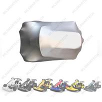 Waterproof Dust Cover For Segway Ninebot Go Kart Kit Pro Yellow Cart Pro2 With Rear Wing Waterproof Silver gray