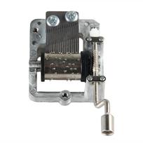 Mini Hand Cranking Music Movement DIY Music Box Decorative Collectibles Cute Music Box Inner Movements For Christmas Birthday 3 Castle in the Sky black