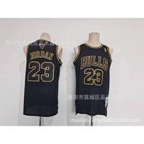 Mens Basketball Jersey Michael Jordan Chicago Bulls 23 Kobe Bryant Lakers 24 Retro Black Camo Embroidered Sport Shirt Large