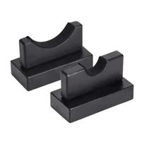 Baseball Bat Display Holder Handmade Horizontal Compact Bracket black